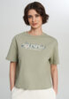 Футболка женская Columbia Rolling Bend Graphic Relaxed Crop SS, Зеленый1  - превью