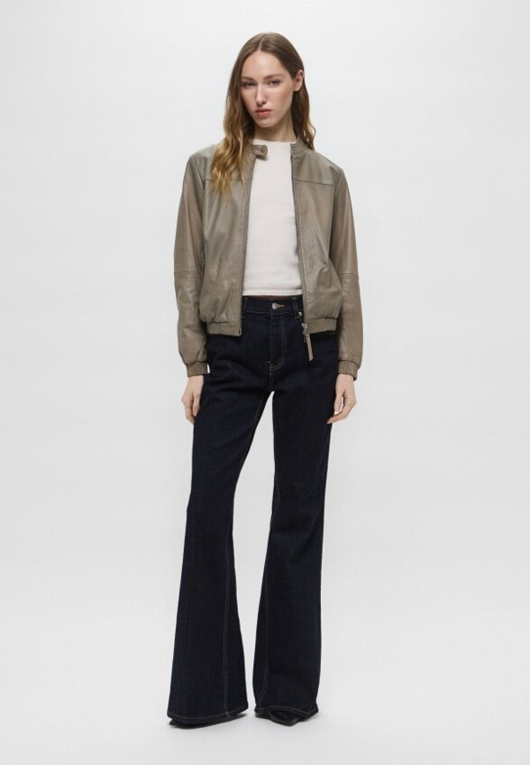 Куртка кожаная Blouson