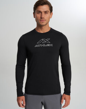 Лонгслив мужской Athlex, Черный женщинам