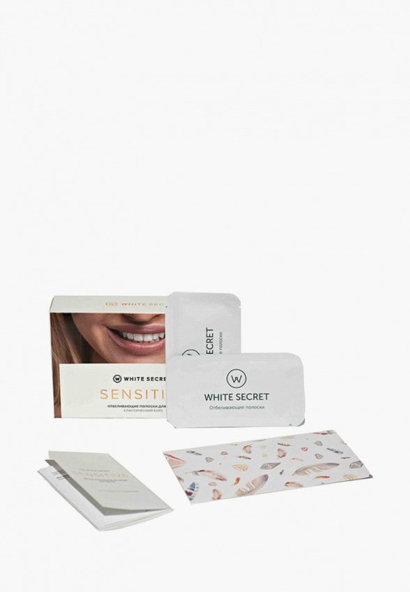 Полоски для зубов отбеливающие White Secret