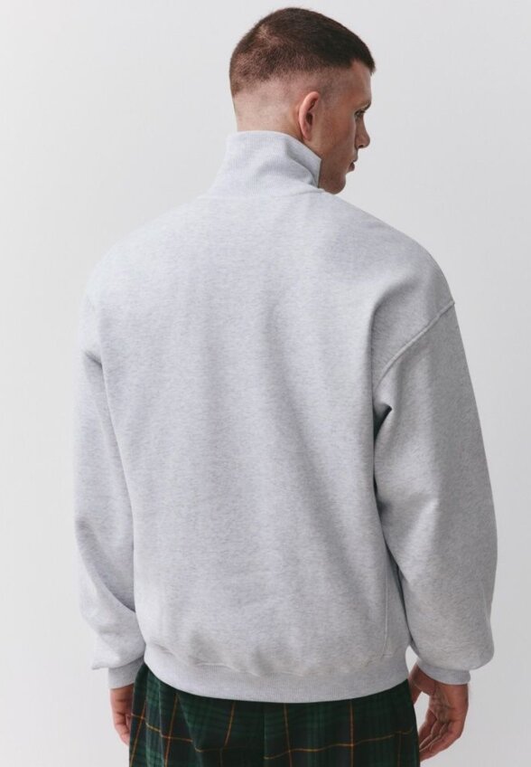 Свитшот Oversize fit с воротником