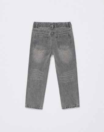 Джинсы Mom fit на резинке для девочек детям