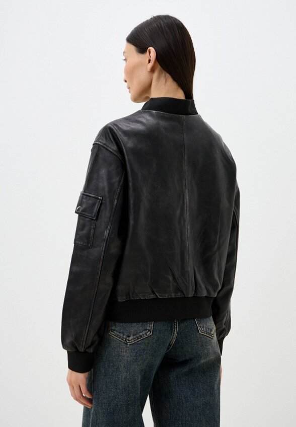 Куртка кожаная Снежная Королева