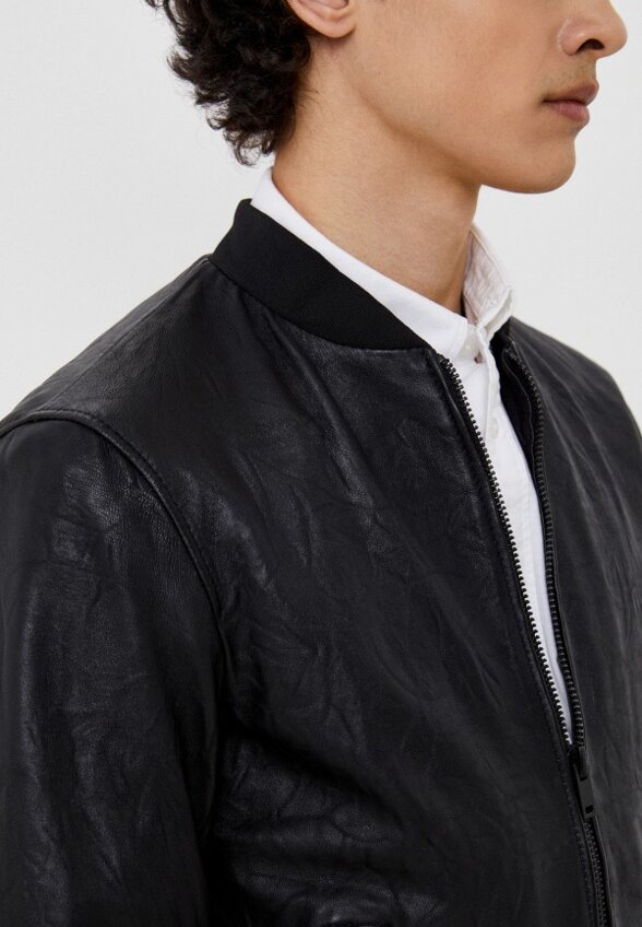 Куртка кожаная Urban Fashion for Men