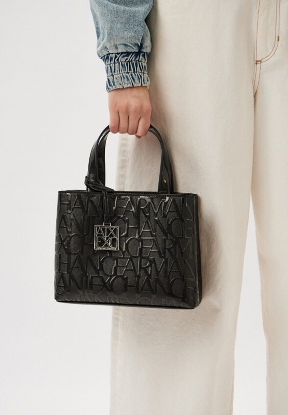 Сумка и брелок Armani Exchange