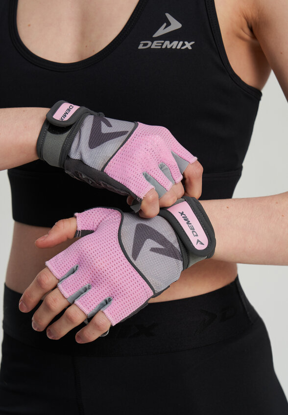 Перчатки для фитнеса Demix, Серый