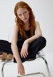 Брюки из вискозы для девочек3  - превью