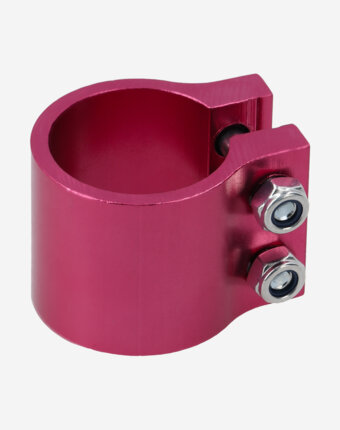 Хомут нижний для руля самоката Reaction, D 33.5 мм, Розовый детям