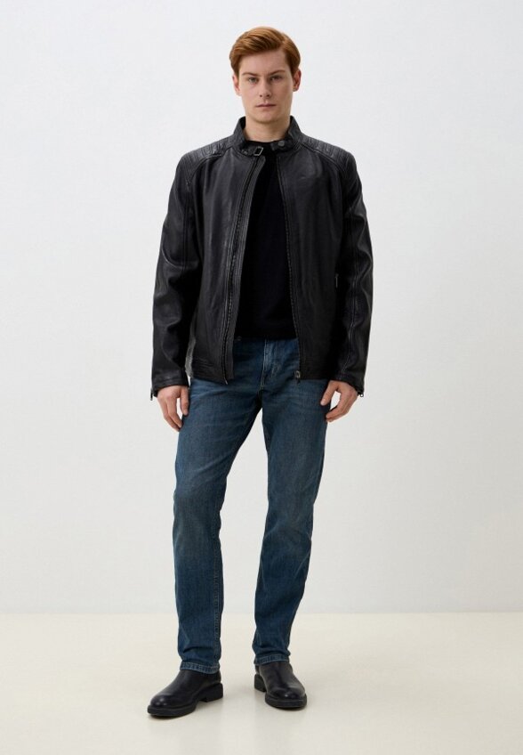 Куртка кожаная Jorg Weber