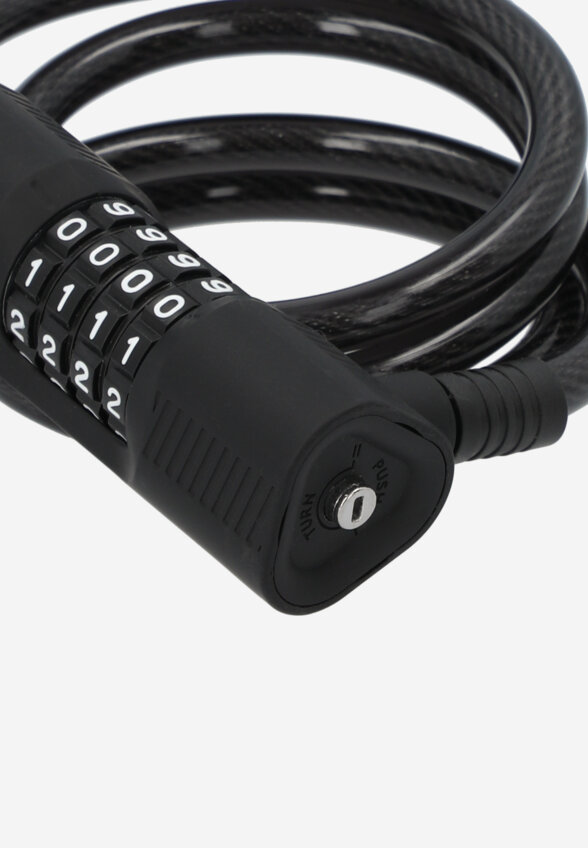 Замок велосипедный кодовый Cyclotech CLK-3, Черный
