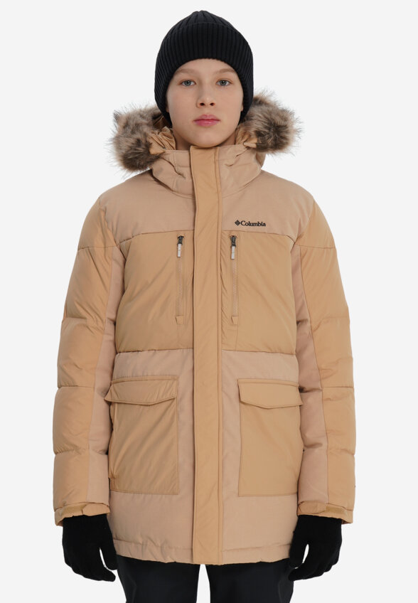 Куртка утепленная детская Columbia Marquam Peak Fusion II Parka, Желтый