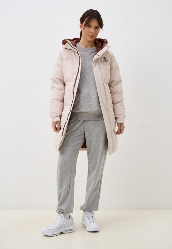 Пуховик Camel