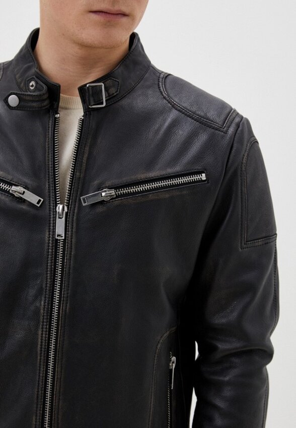 Куртка кожаная Jorg Weber