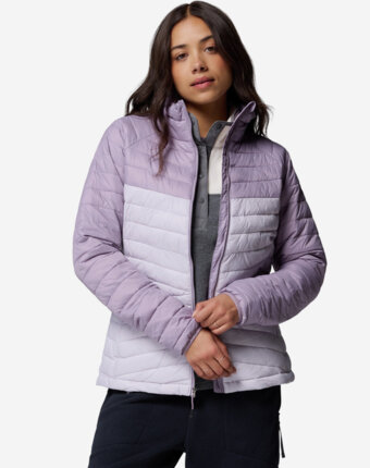 Ультралегкий пуховик женский Columbia Powder Pass Jacket, Розовый женщинам
