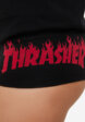 Шорты женские Thrasher Flame Logo, Черный4  - превью