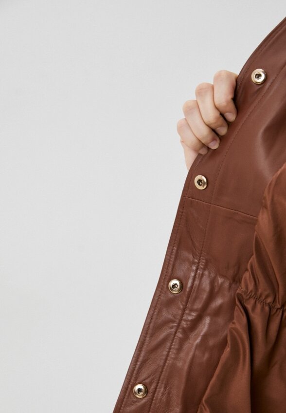 Куртка кожаная Снежная Королева