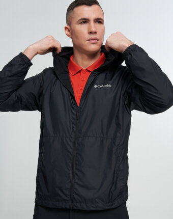 Ветровка мужская Columbia Discovery Loop Lined Windbreaker, Черный женщинам