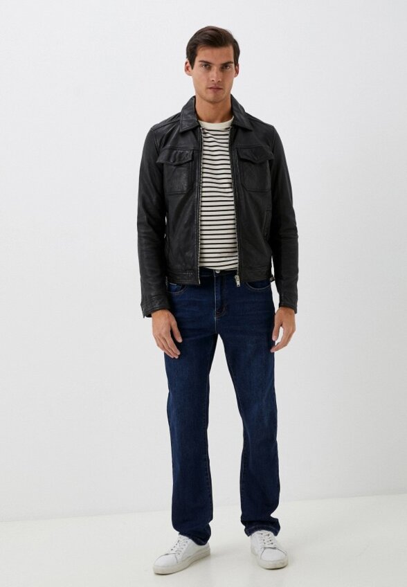 Куртка кожаная Jorg Weber