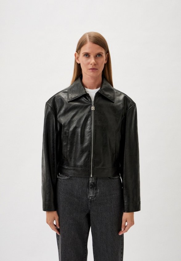 Куртка кожаная Hugo