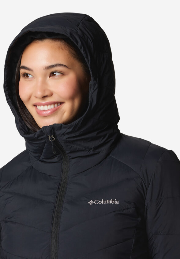 Ультралегкий пуховик женский Columbia Joy Peak II Mid Jacket, Черный