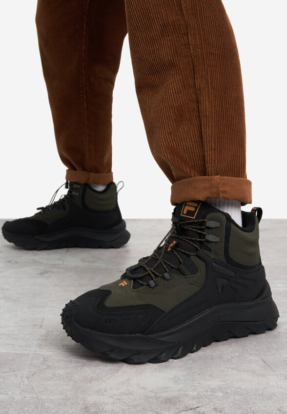 Кроссовки утепленные мужские FILA Bounder, Черный