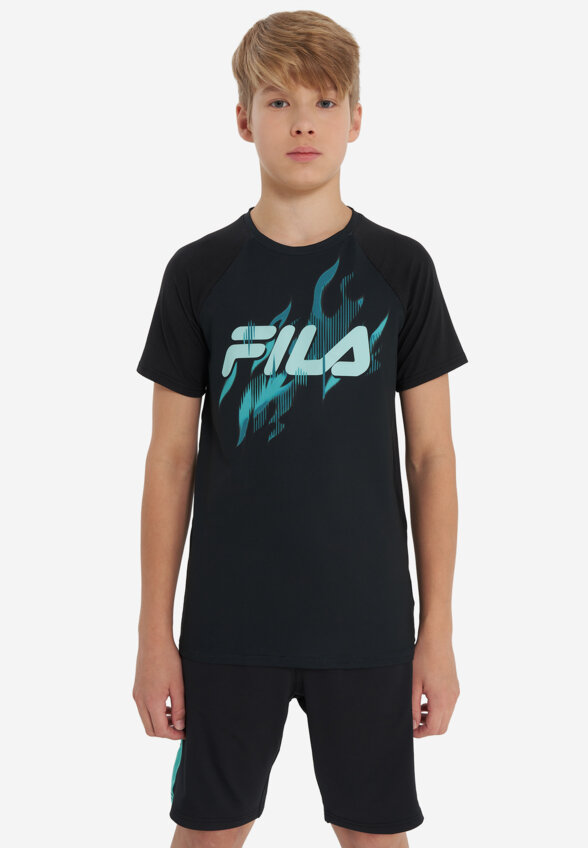 Футболка для мальчиков FILA, Черный