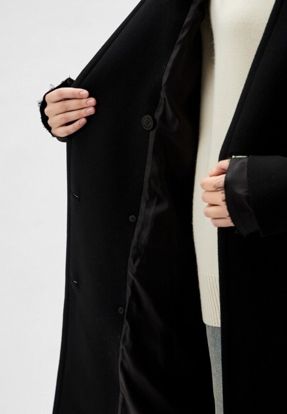 Пальто двубортное Red September