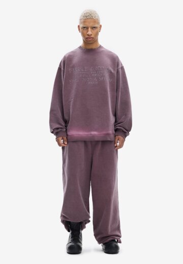 Свитшот Crypto Dirty purple FABLE