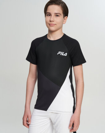 Футболка для мальчиков FILA, Черный женщинам