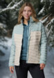 Ультралегкий пуховик женский Columbia Powder Pass Jacket, Бежевый1  - превью