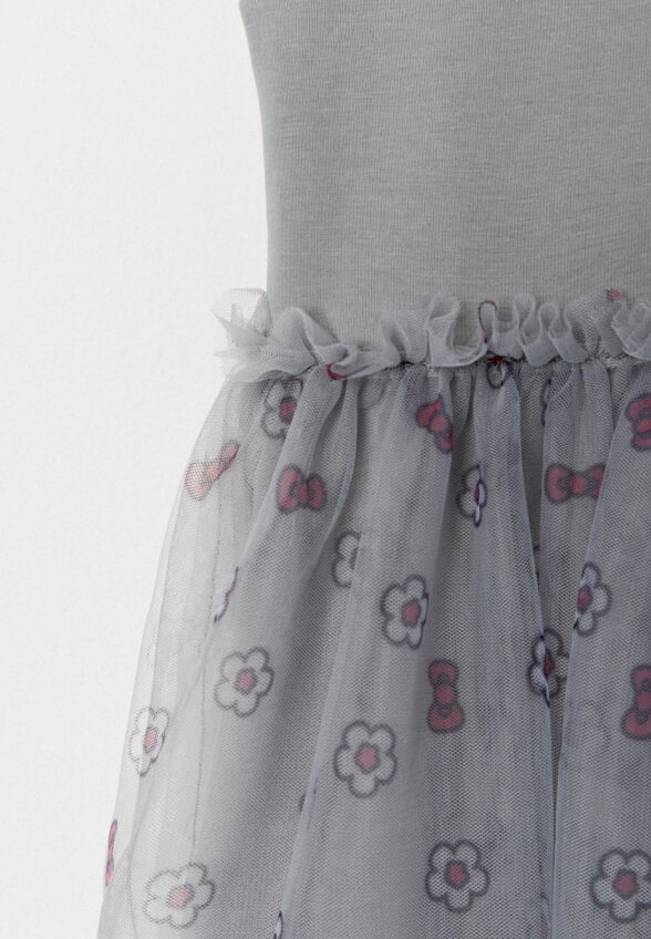 Платье Hello Kitty с юбкой из сетки для девочек