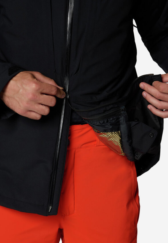 Куртка горнолыжная мужская Columbia Winter District II Interchange Jacket, Черный
