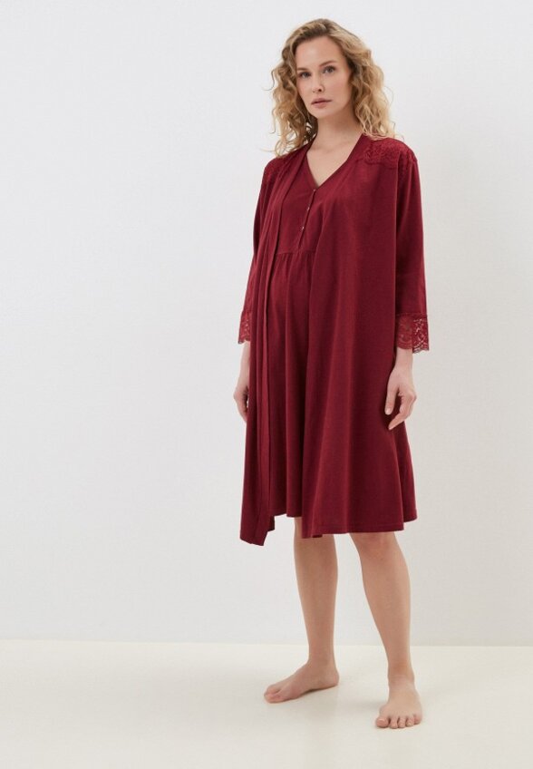 Халат и сорочка ночная Hunny mammy