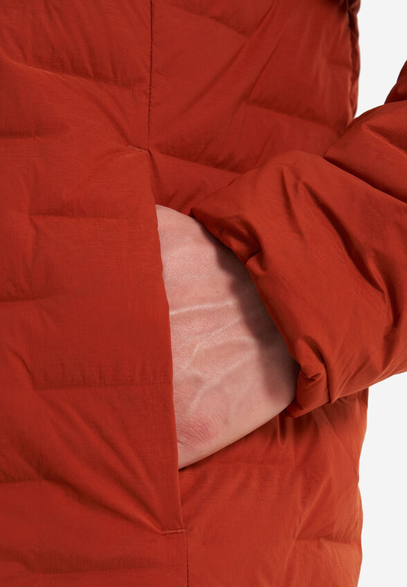 Ультралегкий пуховик мужской Mountain Hardwear Stretchdown, Оранжевый