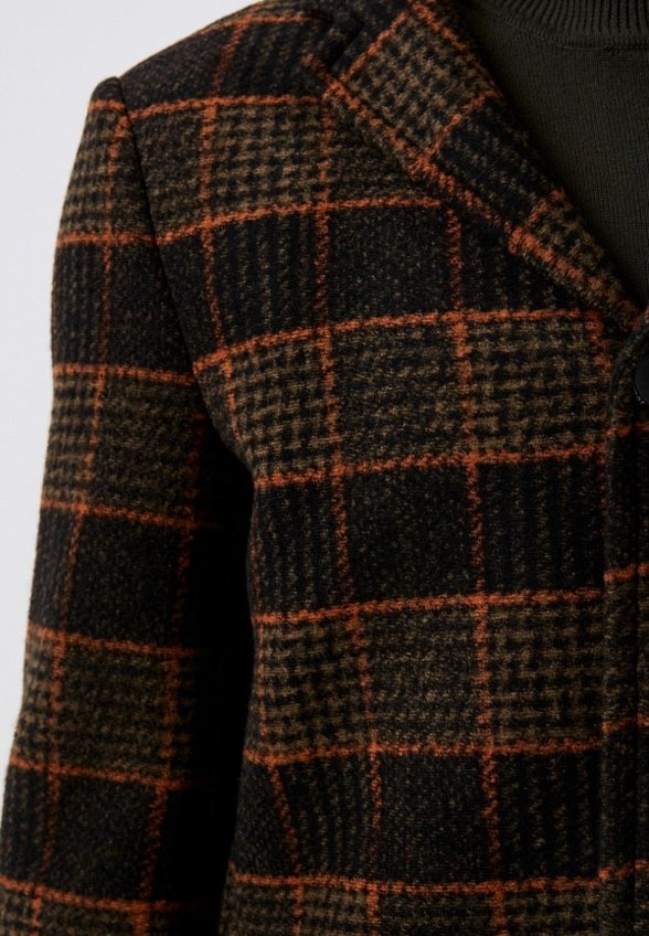 Пальто однобортное Cudgi