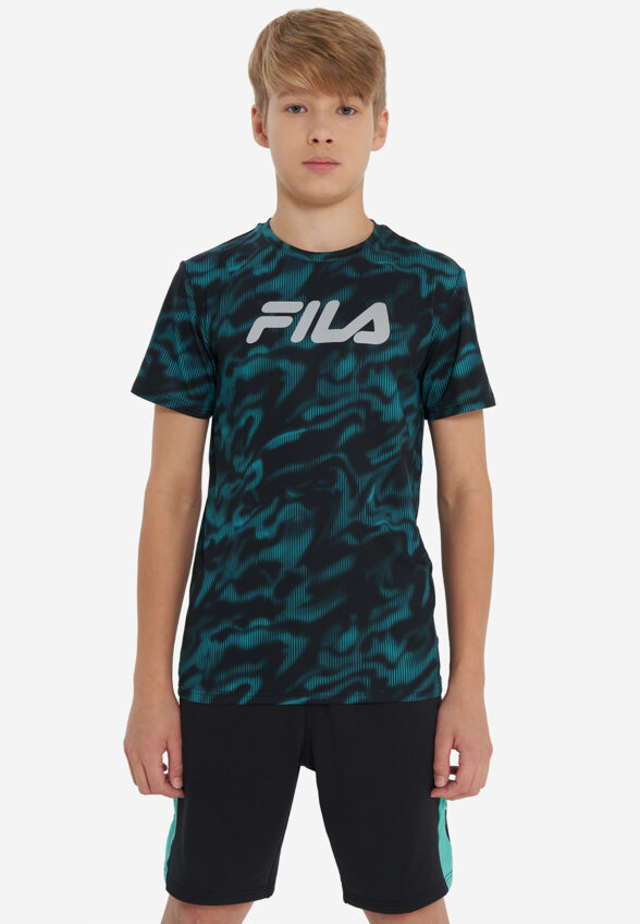 Футболка для мальчиков FILA, Черный