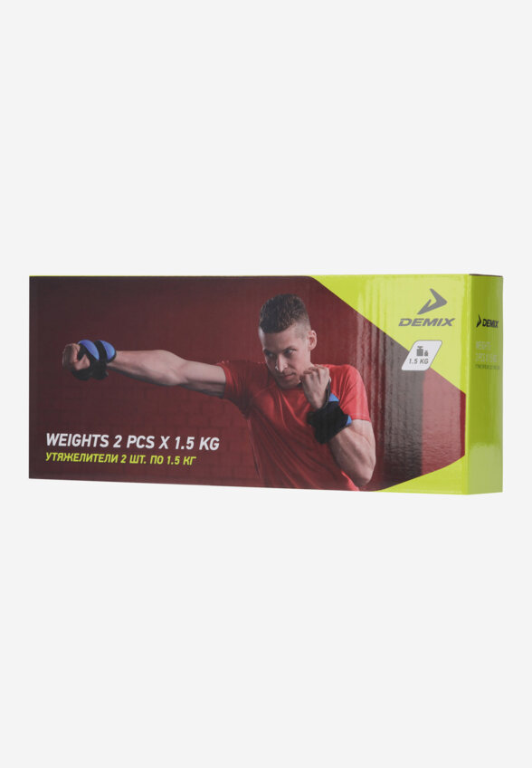 Утяжелители Demix, 2 х 1.5 кг, Синий