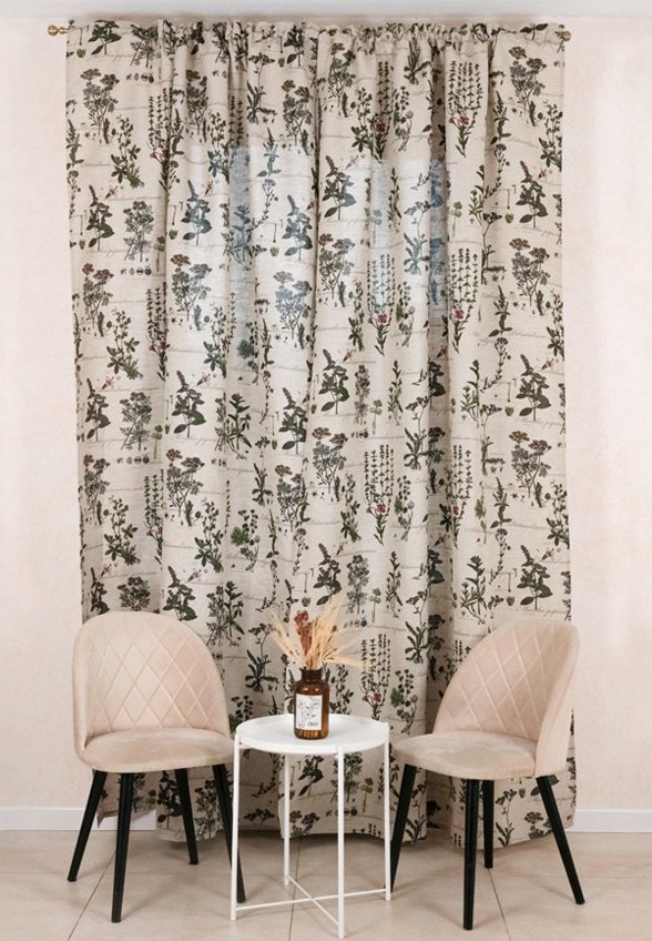 Штора Лён Наш от Василисы