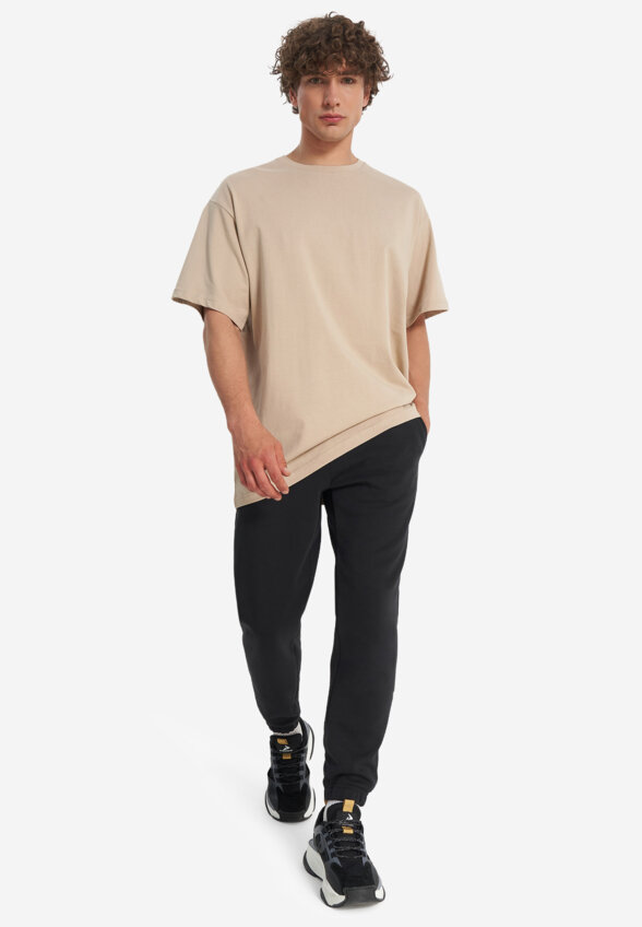 Футболка мужская оверсайз Demix, Бежевый