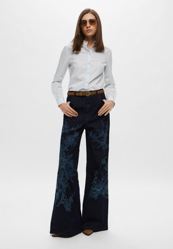 Джинсы Alberta Ferretti