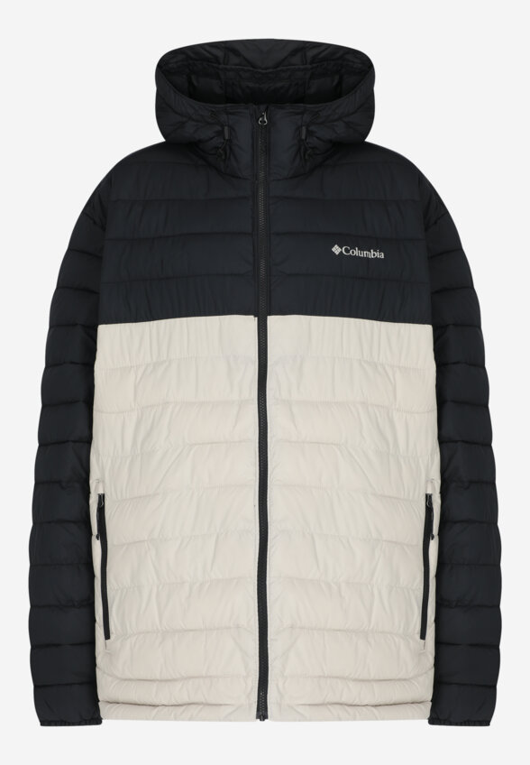 Пуховик мужской Columbia, Plus Size Powder Lite II Hooded Jacket, Бежевый