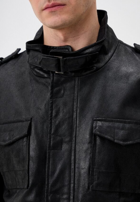 Куртка кожаная Urban Fashion for Men