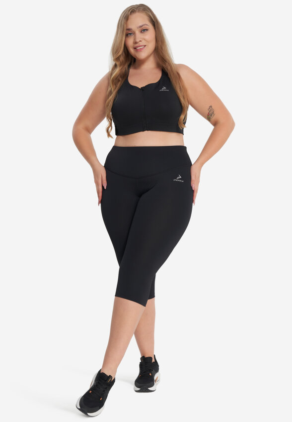 Бриджи женские Demix, Plus Size, Черный