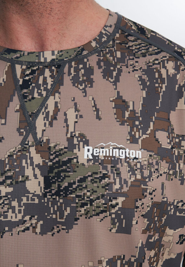 Лонгслив мужской Remington Lite, Серый