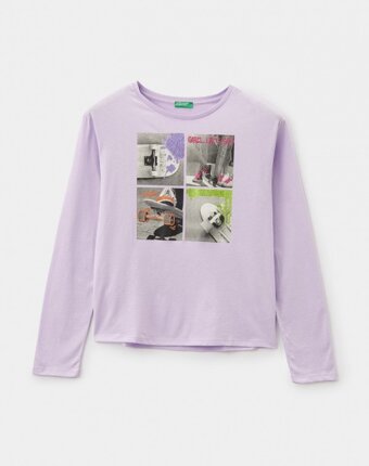 Лонгслив United Colors of Benetton детям