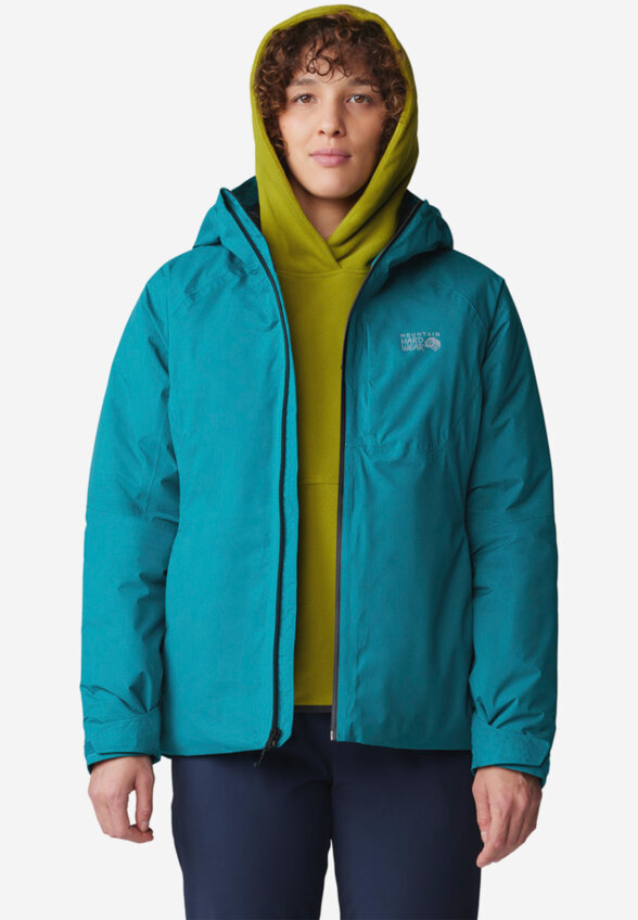 Куртка утепленная женская Mountain Hardwear Stretch Ozonic, Голубой