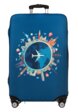 Др.Коффер LC-004L lt-blue чехол для чемодана9  - превью