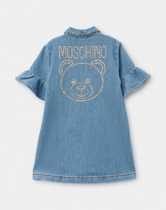 Платье джинсовое Moschino Kid детям