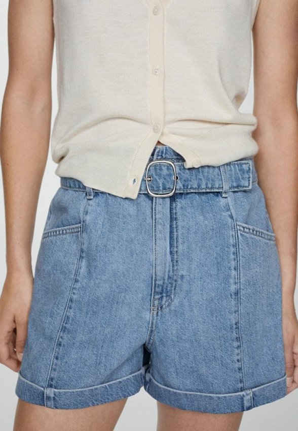 Шорты джинсовые Mango