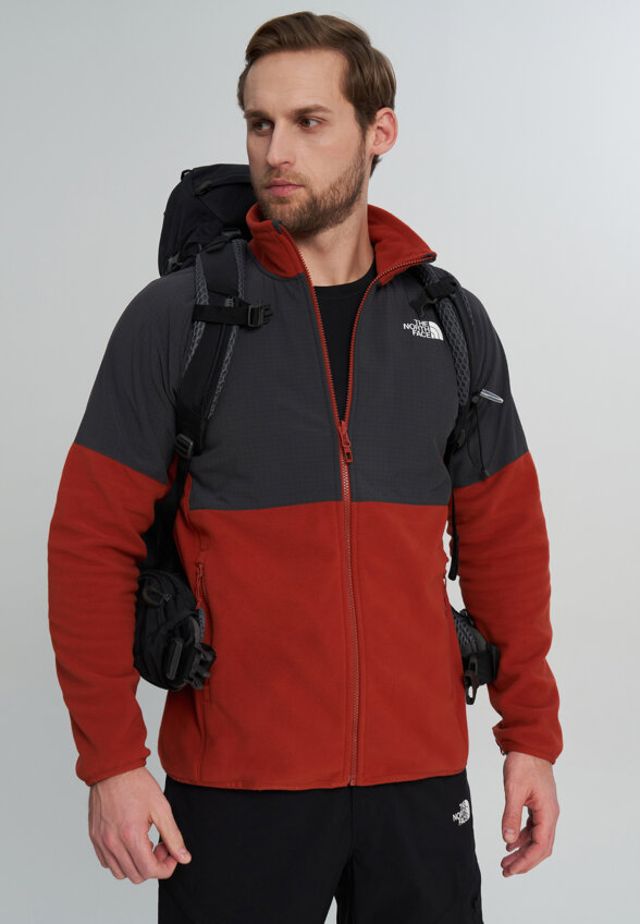 Джемпер флисовый мужской The North Face Glacier Heavyweight, Красный